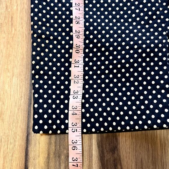 Banana Republic Dress Sheath Polka Dot 0 Navy Blue White Business Casual - Picture 15 of 15